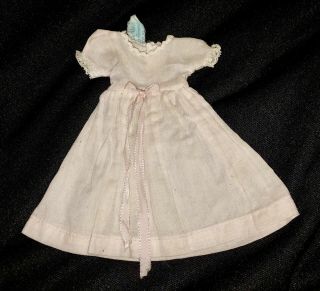 Vintage 1950s Dress For Madame Alexander Alexander - Kins Wendy Doll Tagged Pink