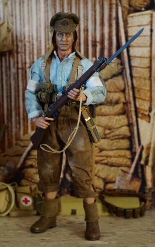 Australian Ww1 Gallipoli Anzac Lone Pine 1/6 Scale Action Figure Hot Toys