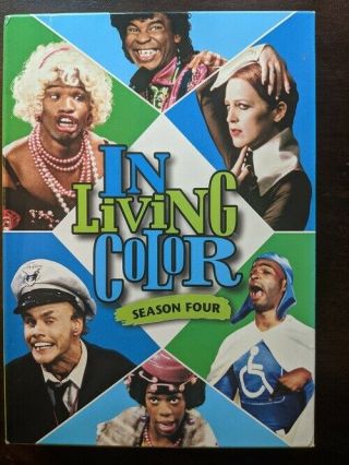 In Living Color Fourth Season 4 Four Dvd Out Of Print Rare Comedy Series Oop
