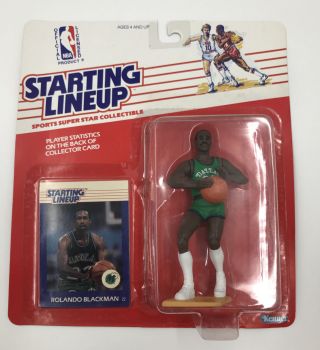1988 Kenner Starting Lineup Basketball - Rolando Blackman Dallas Mavs - Slu - Nba