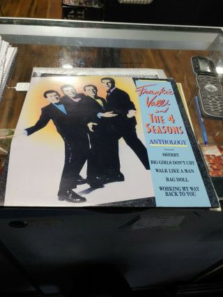 Rare Frankie Valli & The Four Seasons Anthology (2) Vinyl Lp Set Rhino R1 71490
