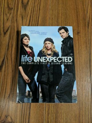 2010 Life Unexpected The Complete Series Dvd Seasons 1 & 2 Oop Rare Slip Cover