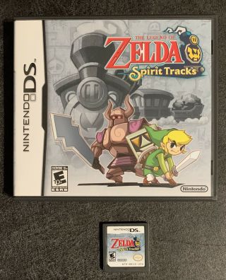 Rare The Legend Of Zelda: Spirit Tracks Nintendo Ds 2009 Authentic Game Nds 3ds