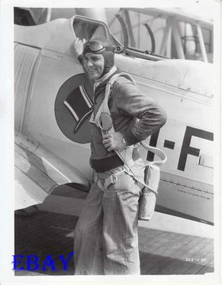 Clark Gable As Pilot Hell Divers Rare Photo