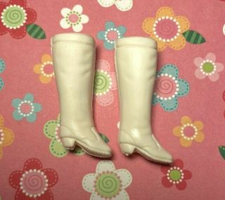 Vintage Topper Dawn And Friends Doll White Squishy Boots Cute
