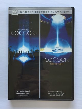 Cocoon/ Cocoon: The Return (dvd,  2006,  2 - Disc Set,  Double Feature) Rare,  Oop