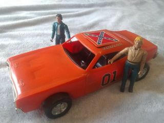 100 Vintage Dukes Of Hazzard Mego General Lee 1981 Made In Usa Vg