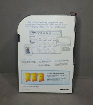 RARE Microsoft 9 for Windows XP thru 7/10 Retail Box 3