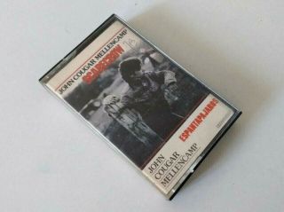 John Cougar Mellencamp Scarecrow Rare Cassette Tape Argentina Pressing Vg,  Cond