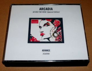 Duran Duran Arcadia So Red The Rose 2010 Remaster Rare Usa 2x Cd / 1x Dvd Set