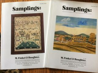 M Finkel Sampling’s: Curated Descriptions Antique Needlework Volume 31 & 32