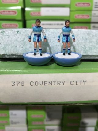 Subbuteo Lw Team - Coventry City Ref 378.  Talbot Kit.  Lovely Team Rare