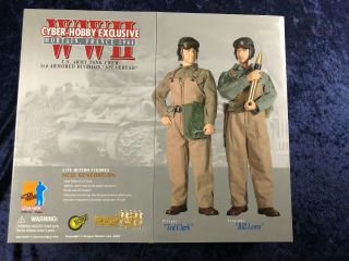 Cyber - Hobby Wwii 1/6 Us Tank Crew " Ted Clark & Bill Lewis " Mortain France 1944