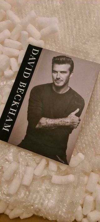 David Beckham Signed Autographed Hardback Book Football Man United Rare