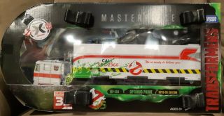 2019 Sdcc Hasbro Transformers Ghostbusters Mp10g Optimus Prime Ecto - 35 Fan Expo