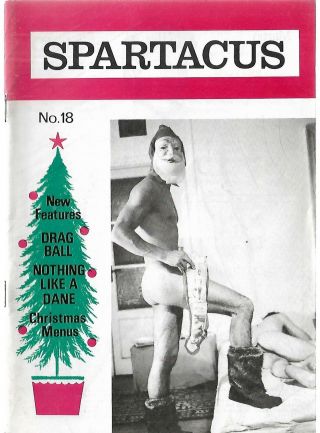 Sparticus Monthly N0.  18 (circa 1970) Rare / Gay Interest,  Vintage,  Physique