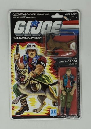 Gi Joe Law & Order 1987 Action Figure