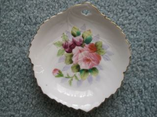 Orchid Occupied Japan Hand Painted Mini Plate