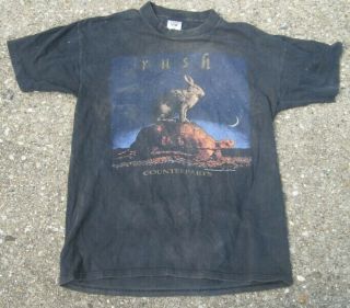 Vintage Rare Rush Counterparts T Shirt Size L With Tag No Res
