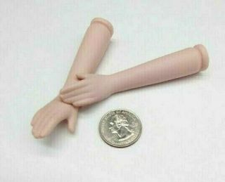 Porcelain Doll Parts Two Arms Set Of Matching Right & Left Approx 3.  5 " Long