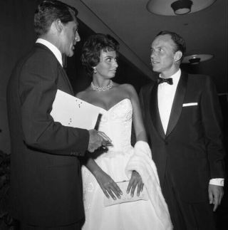 Sophia Loren Frank Sinatra Cary Grant Rare Candid Camera 2 1/4 Negative