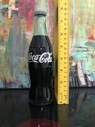 Coca Cola Vintage Coke Bottle Door Push Pull Handle Rare 8 "