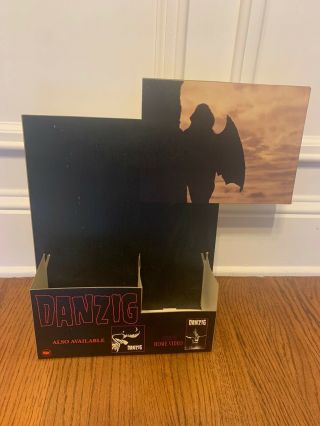 Rare Vintage Danzig Home Video Vhs Promo Store Display 1990 Metal Def American