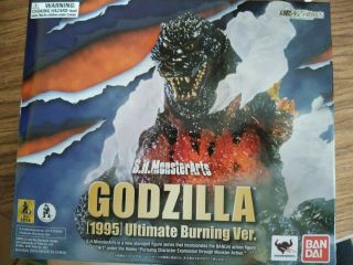 Sh Monsterarts Ultimate Burning Godzilla 1995