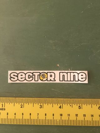 Sector 9 Skateboard Sticker