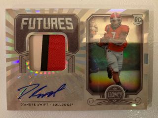 2020 Panini Legacy Rpa Dual Patch Auto Rc D 