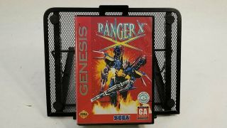 Ranger X Sega Genesis Video Game (1993) W/box (rare/oop)