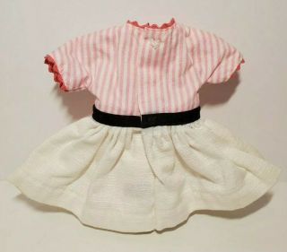 Vintage 1960’s Ideal Tammy Family Pepper Doll Dress Happy Holidays Outfit 2