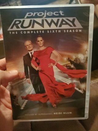 Project Runway: The Complete Sixth Season 6 (dvd,  2010,  4 - Disc Set) Oop Rare