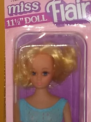 Miss Flair 11.  5 Inch Vintage Barbie Style Fashion Doll Knock Off Blonde By Totsy