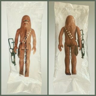 Rare Vintage Star Wars Mail Away Chewbacca Factory Baggie Kenner Figure
