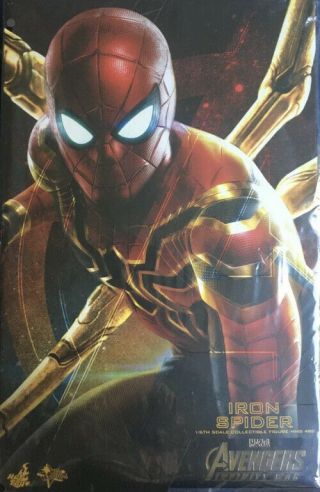 Hot Toys Avengers 3: Infinity War–iron Spider - Man 1/6 Scale Action Figure Mms482