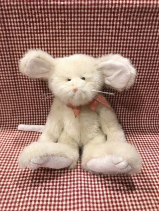 Boyds Bears Plush Ricotta Q Mousely Fabric Mouse Heirloom 525011