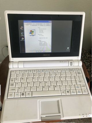 Rare Asus Eee Pc 701 Netbook - Winxp W Bluetooth And Touchscreen