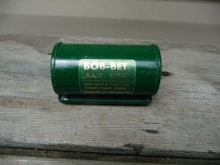 Vintage Frabill Bob - Bet Bait Box Meyal Belt Mount