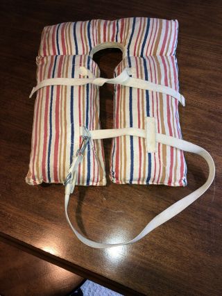 Vintage Life Vest Preserver Aqua - Float Type 1 Model Ckm - I Child - Collectible Rare