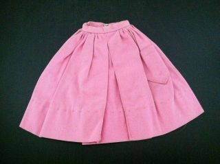 Barbie Vintage Pink Full Skirt With Pocket Separates Vgc