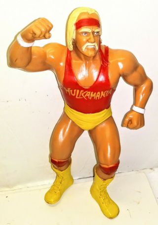 Wwf Ljn 1988 Series 5 Red Shirt Hulk Hogan Titan Sports Vintage Wwe Wcw Nmint