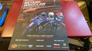 Poland - - Wroclaw - - - Speedway Grand Prix Programme 2020 - - - 28/29 August 2020 - - - Rare