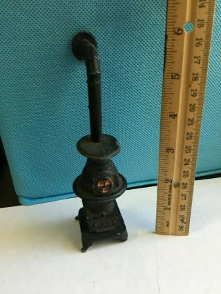 Dollhouse Miniature - 1:12 Serious Cast Iron Stove - Needs Tlc