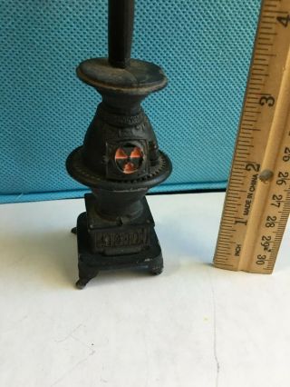 dollhouse miniature - 1:12 serious cast iron stove - needs tlc 3