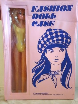 Vintage Tara Toy Corp.  Fashion Doll Case And 3 Dolls