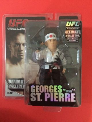 Ufc Figure Georges St Pierre Special Edition 1/500 Very Rare Collector