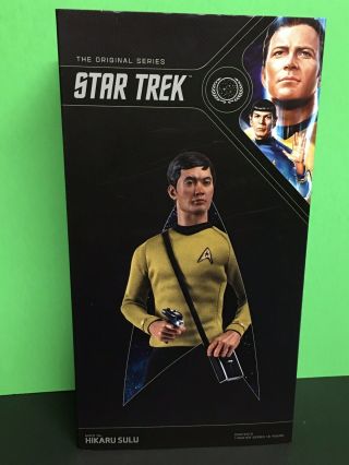 Star Trek Hikaru Sulu Qmx Limited Edition 1/6 Scale Figure New/unopened Mib (g)