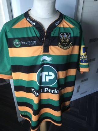 Very Rare Northampton Saints Rugby Union Shirt 4xl Xxxxl
