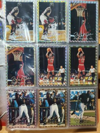 1994 Michael Jordan National Sports Collectors Convention 18 Card Promo Set Rare